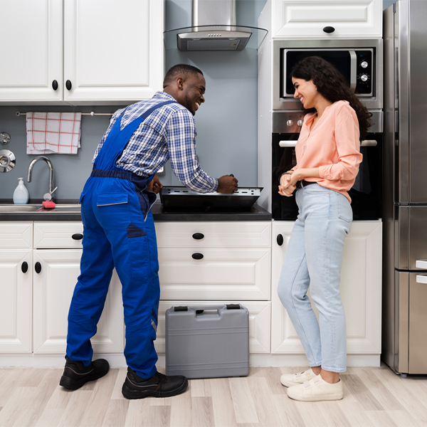 what kind of warranty do you offer on your cooktop repair services in North Hampton